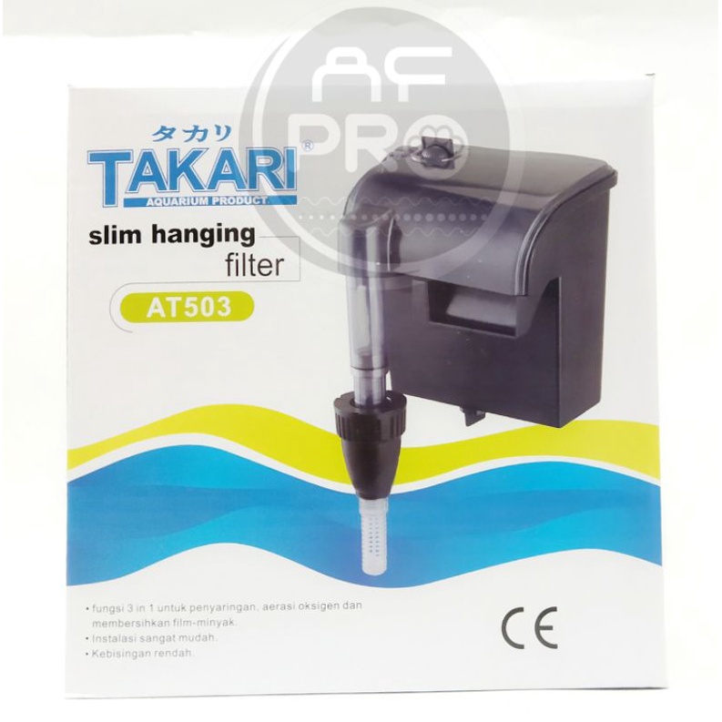 Pompa aquarium slim hanging filter TAKARI AT 503