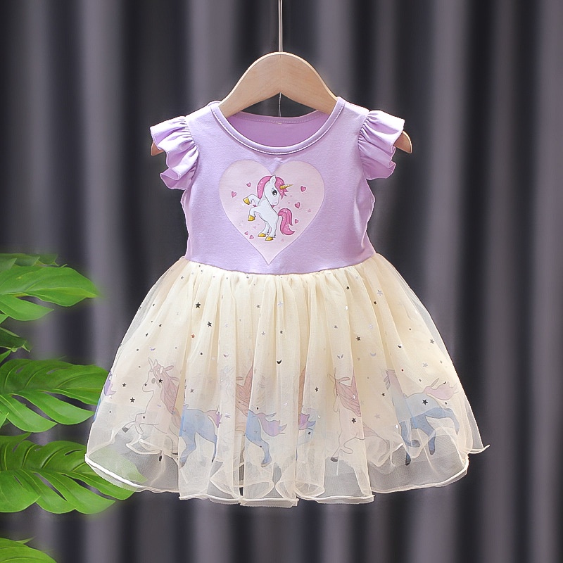 Juragan Junior [COD] Dress CORNY Anak Perempuan Rok Tutu Import M-5XL