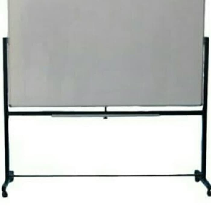 

Papan Tulis Standing Magnetik Single Face /1 muka 90 × 180 Cm