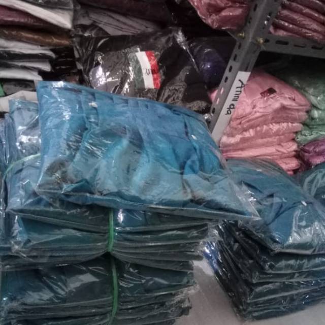 Paket Gamis biru tosca cs 31