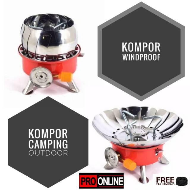 Cooking Set Dan Kompor Plus Teko Ceret DS-308 - Paket Kompor Dan Nesting Camping Outdoor