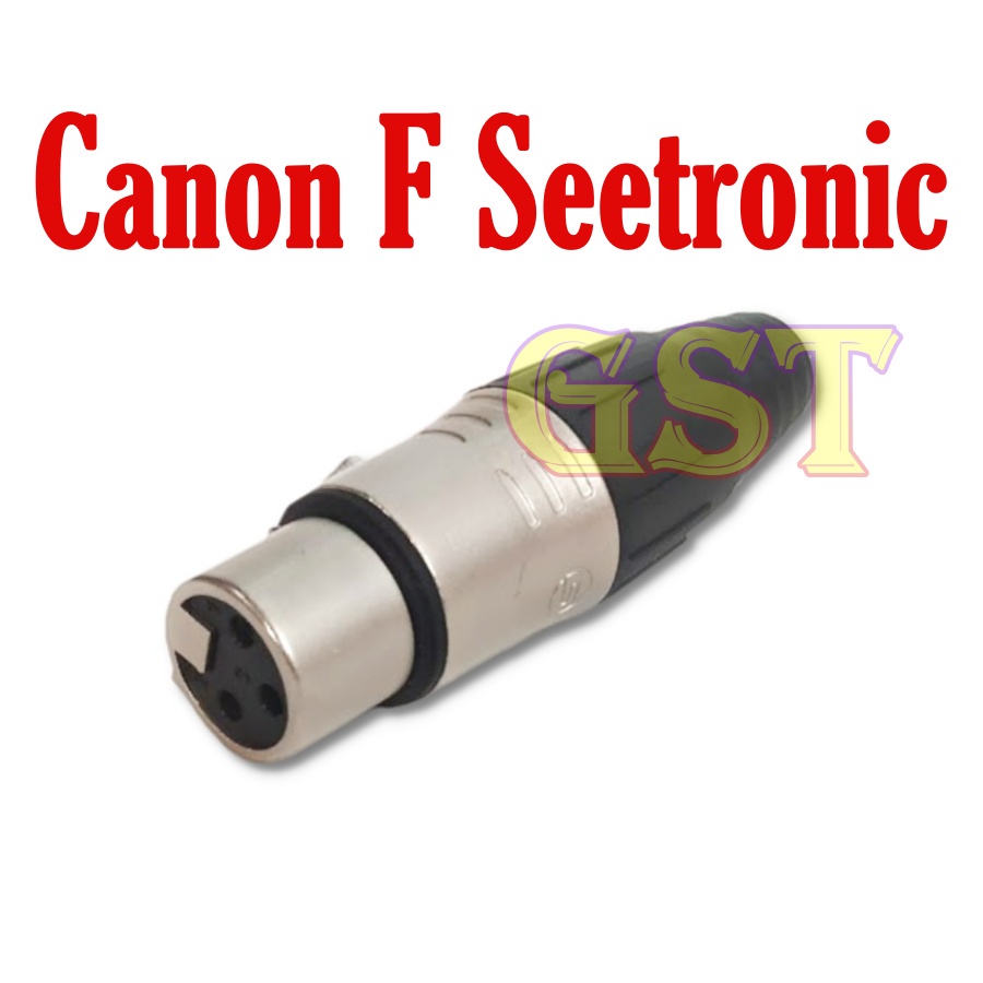 Jack Canon Female xlr Seetronic XLR Cannon
