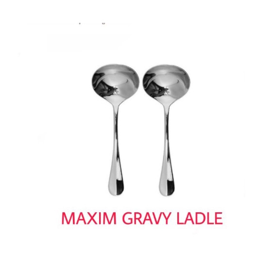 DM - Sendok Sup MAXIM Aprilia Gravy Ladle Isi 2 pcs