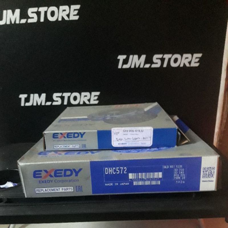 KOPLING DAN DEKRUP EXEDY RUSH,TERIOS,GRANDMAX 13 /15 LUXIO,AVANZA 1,5 VELOZ . PN : DH 008 01 LU & PN