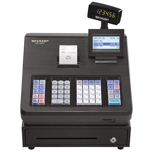 MESIN KASIR SHARP XE - A207 - CASH REGISTER XE 207