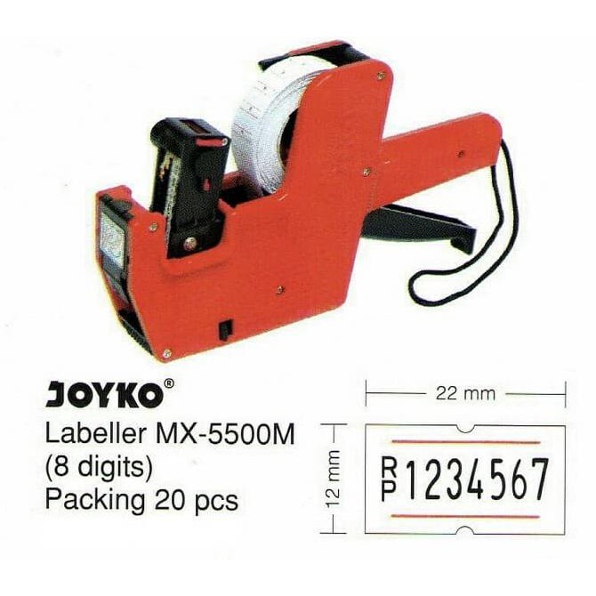 

HOT SALE Alat LABEL HARGA (Price labeller 5500M) JOYKO murah Terjamin