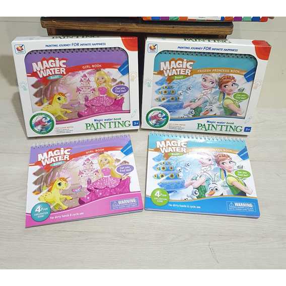 

MAINAN MAGIC BOOK BUKU GAMBAR WATER DRAWING BOOK M