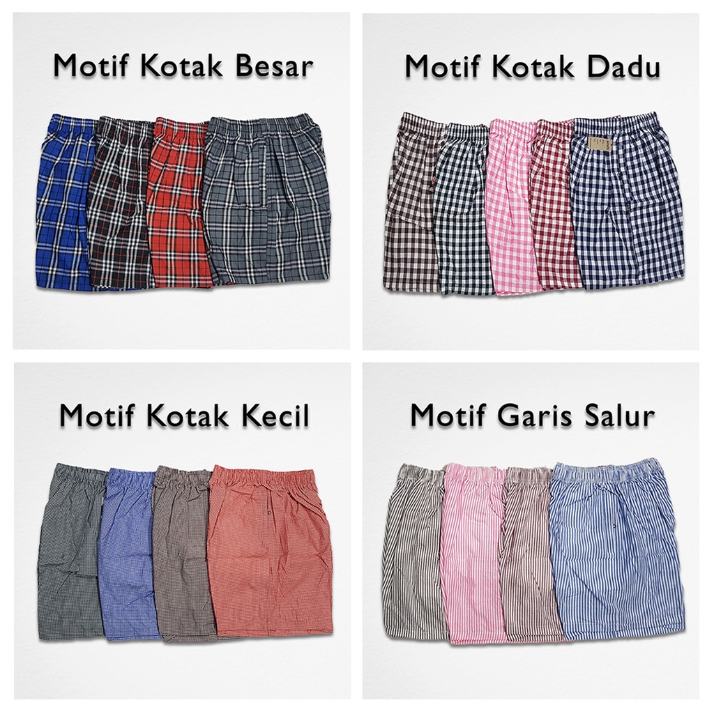 Celana Pendek Cowok Unisex Motif -52.ALF