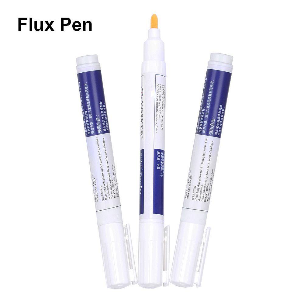 Top 2pcs Flux Pen Papan PCB Yang Berguna Pena Solder Permukaan Dudukan