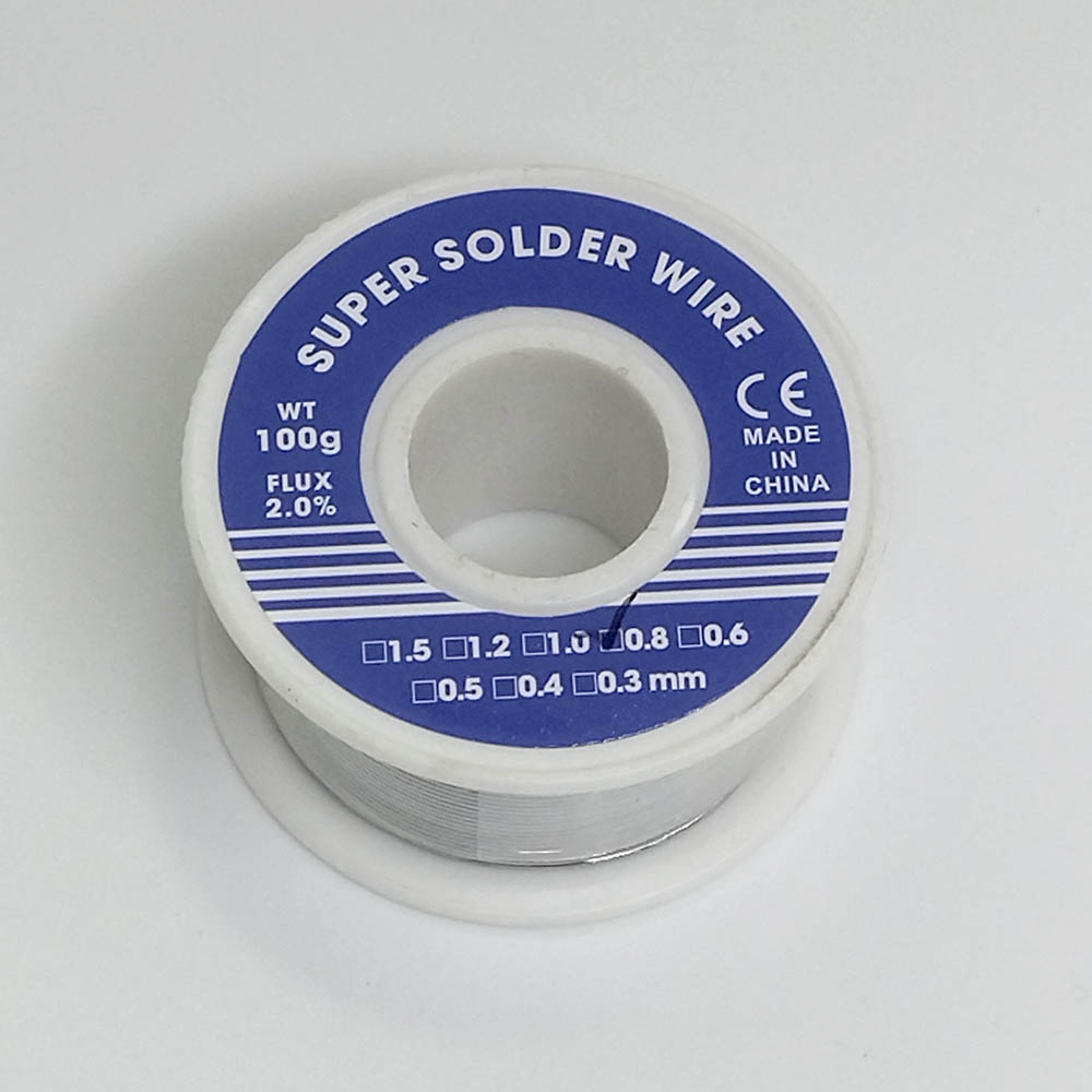 Kawat Timah Solder 63/37 0.8mm 100gr - B-2