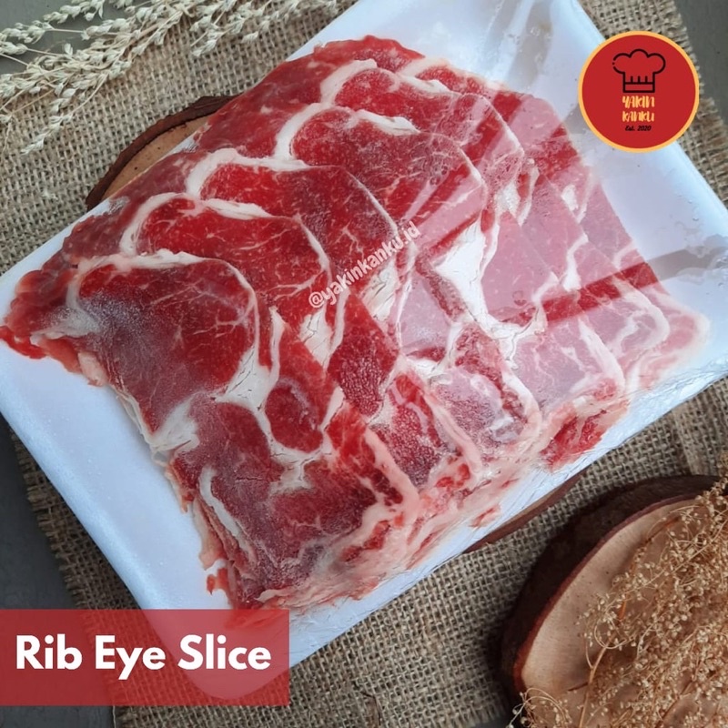 

DAGING SAPI Grill BEEF Rib Eye SLICE FRESH (LowFat) SHABU-SHABU