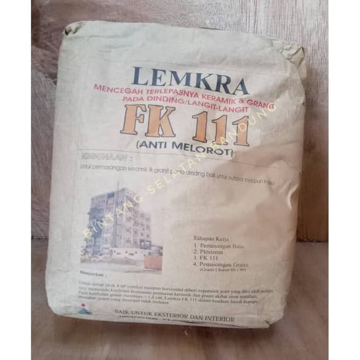 LEMKRA FK-111 PEREKAT KERAMIK DINDING 30kg