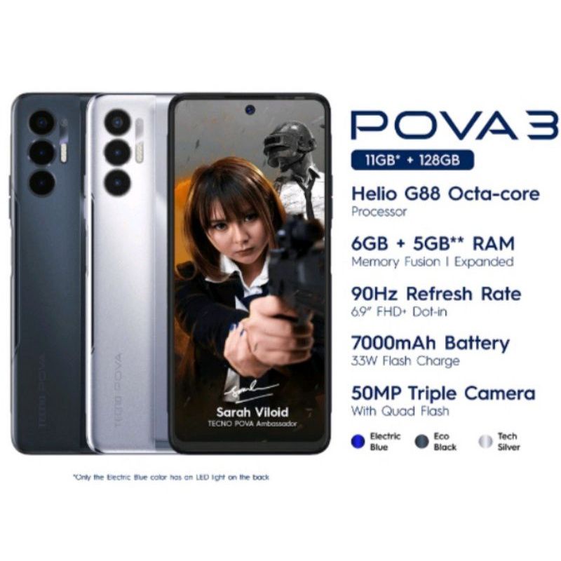 Jual pova 3 6/128gb | Shopee Indonesia