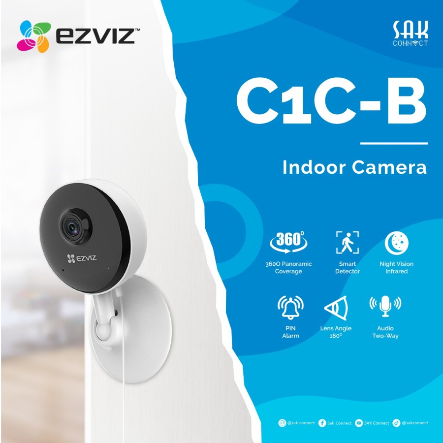 Ezviz C1C-B 1080p Indoor Smart Home Camera