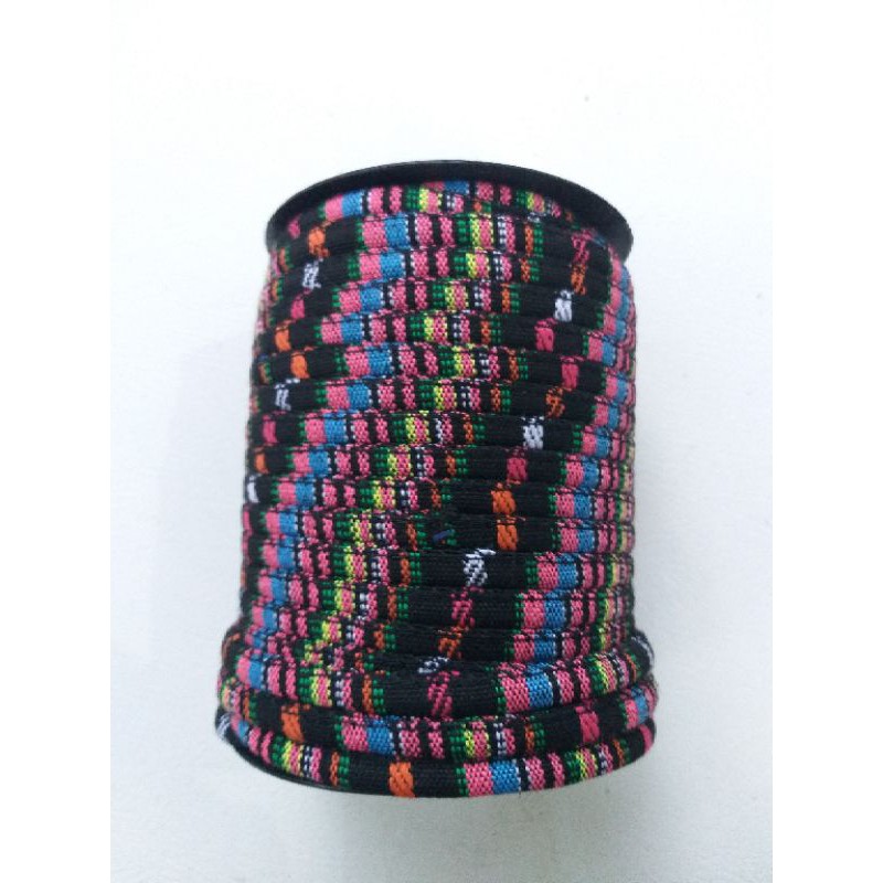 Tali Motif Tenun Tali Gelang Tenun Etnik Unik etnic ethnic indian lombok Tali Kalung Masker-5