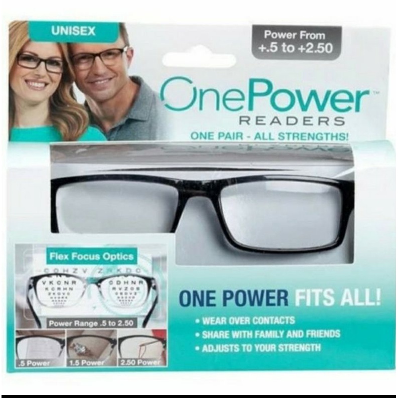 Kacamata Baca plus autofokus One power Readers