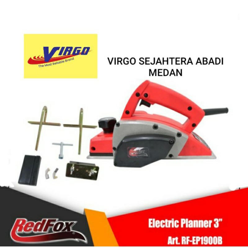 REDFOX RF-EP1900B MESIN SERUT PASAH KETAM PLANER KAYU 3" INCHI REDFOX RF EP 1900B