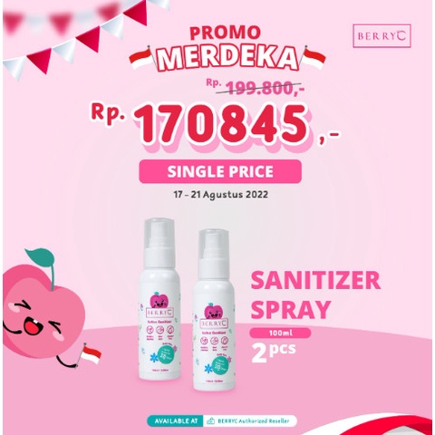 Berry C Active Sanitizer Spray 100ml