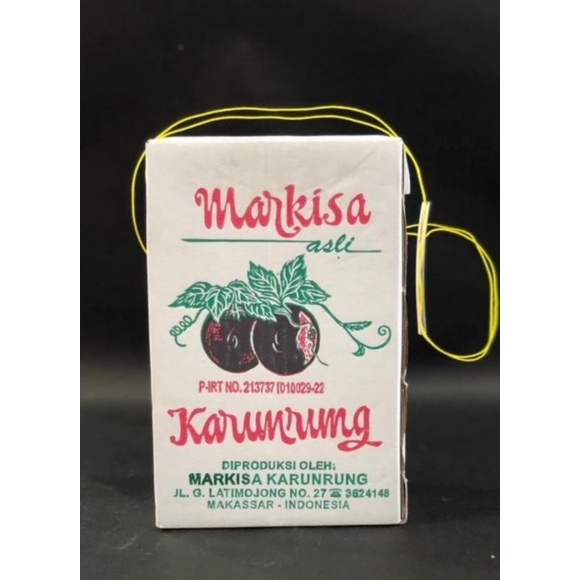 

MARKISA ASLI KARUNRUNG 2x500ml OLEH OLEH MAKASSAR