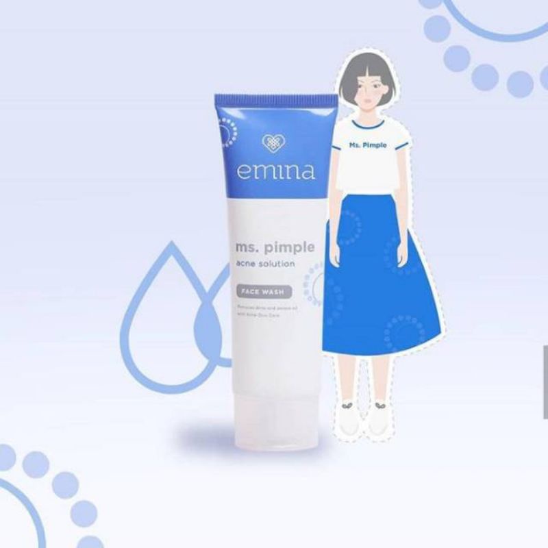 Emina Ms Pimple Acne Solution Face Wash 50ml