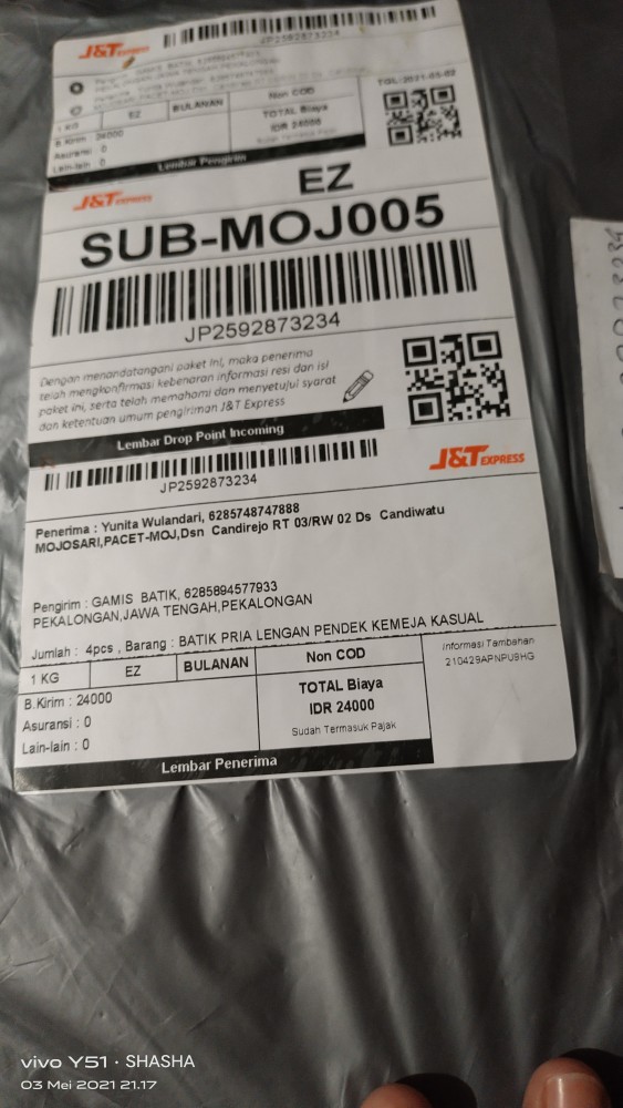 Batik Pria Lengan Pendek Kemeja Kasual Kemeja Batik Kemeja Pria