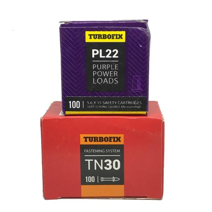 Paku Tembak - Paku Ramset Tn30 Mesiu Pl22 Turbofix