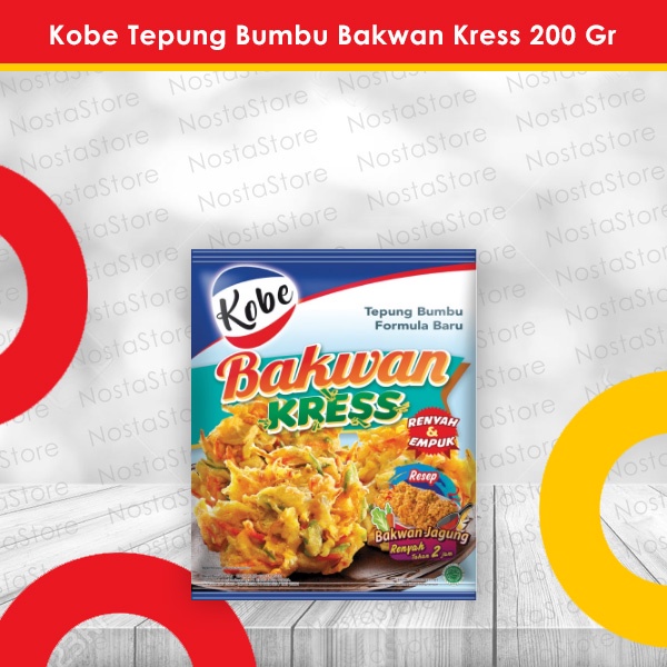 

Kobe Tepung Bumbu Bakwan Kress 200 Gr