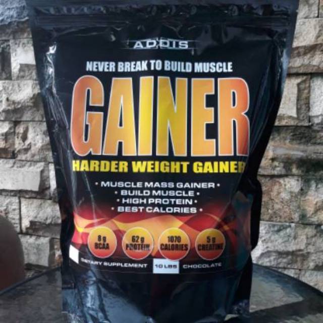 Addis Gainer Harder Weight Gainer 10lbs 10 Lbs 10 Lb Shopee Indonesia