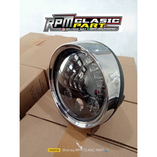 BATOK / REFLEKTOR TIGER BARONG SET DAYMAKER 19 LED 7 INCH