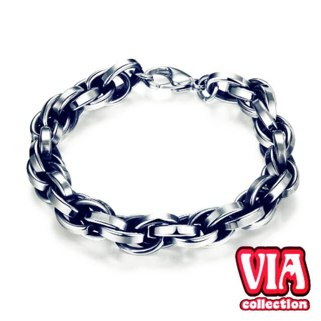 Gelang Pria Titanium Keren