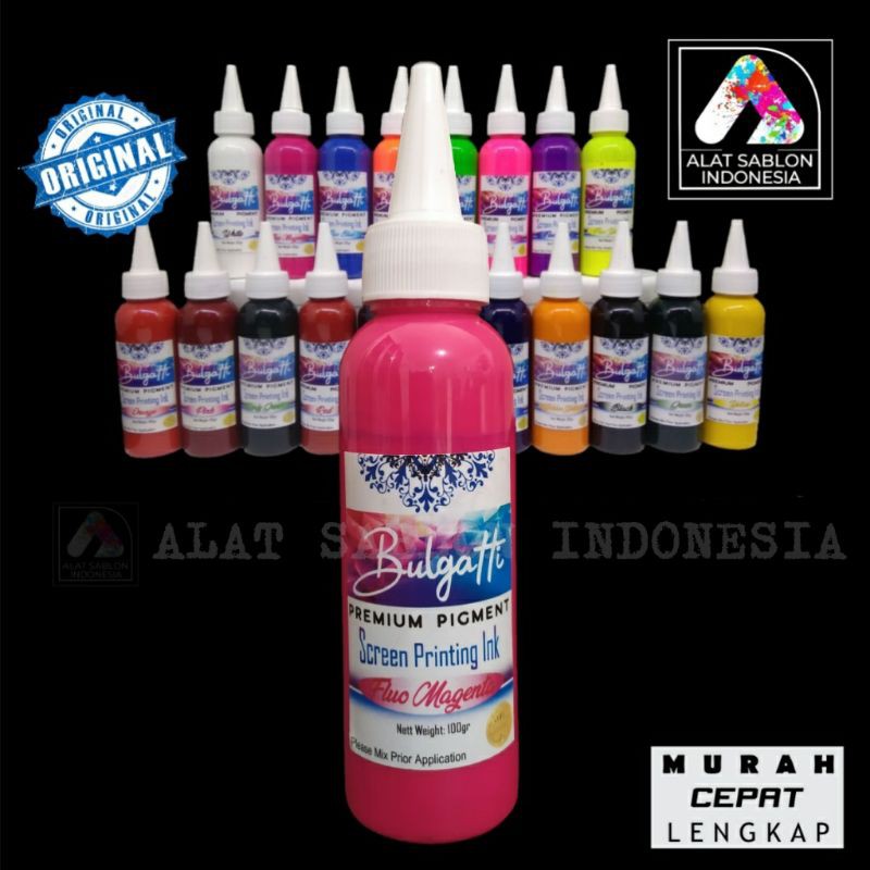 BIANG WARNA SABLON MAGENTA STABILO PIGMEN FLO MAGENTA BULGATTI