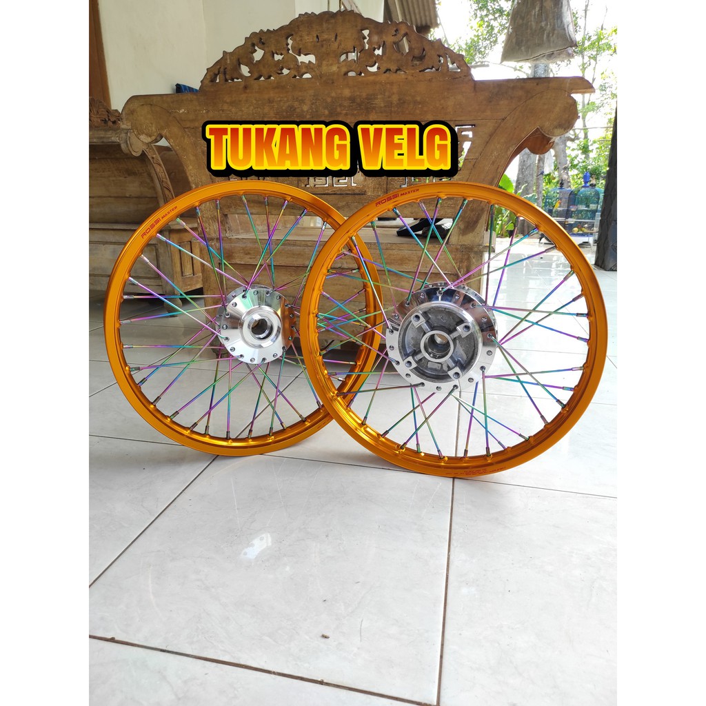 Paketan velg jari jari Jupiter MX new 135