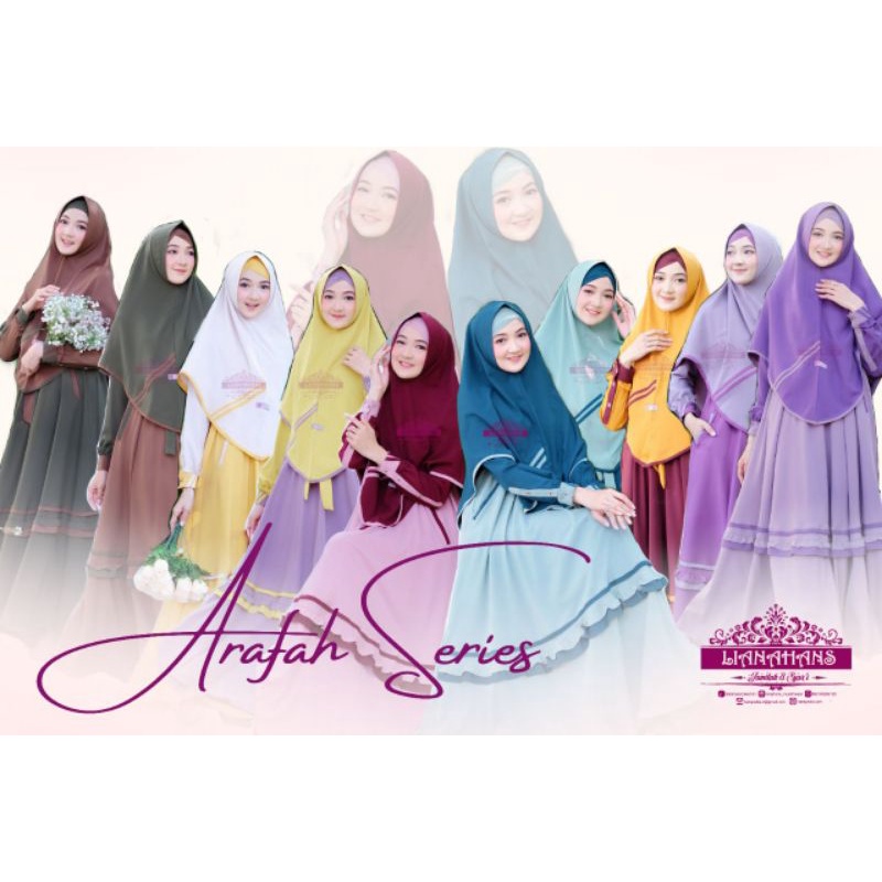 Gamis Terbaru 2021 Arafah Series by @lianahans
