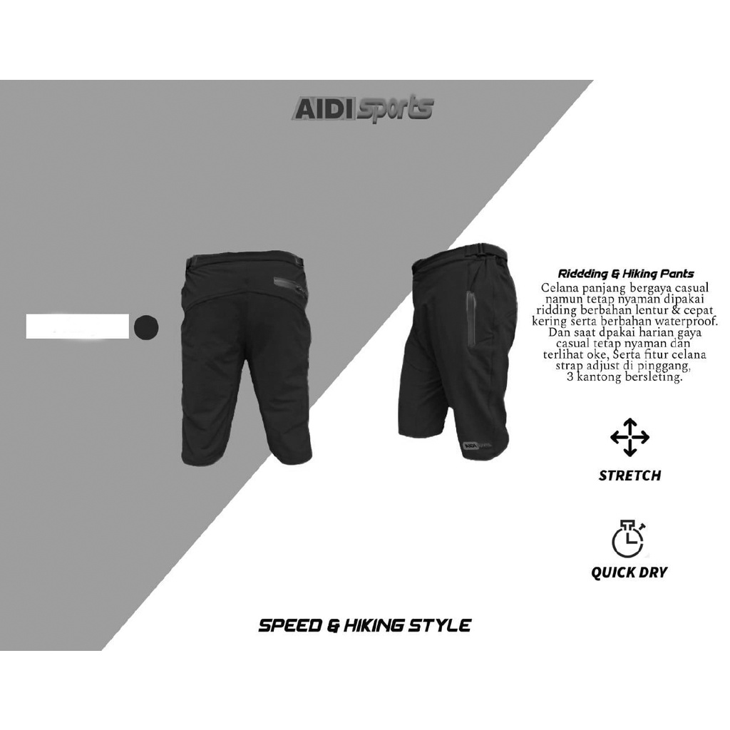 celana pendek mtb aidi sports