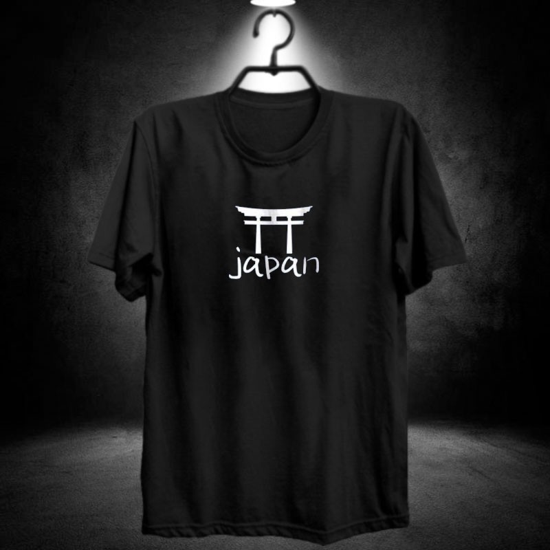 Kaos japan happy / fashion luar negri / baju impor / katun jepang / kanji japanese / aksara anime