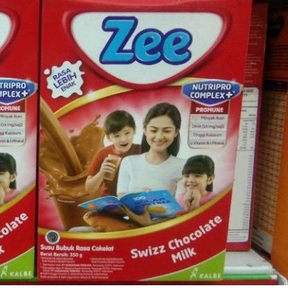 

Zee reg 350gr rasa coklat/Vanilla/Strawbery