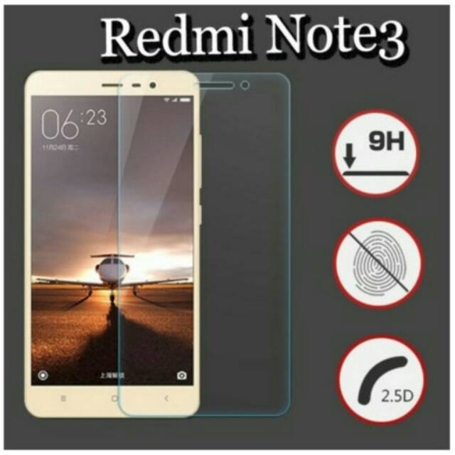 TEMPERED GLASS XIAOMI REDMI NOTE 3 || NOTE 3 PRO ANTI GORES SCREEN GUARD