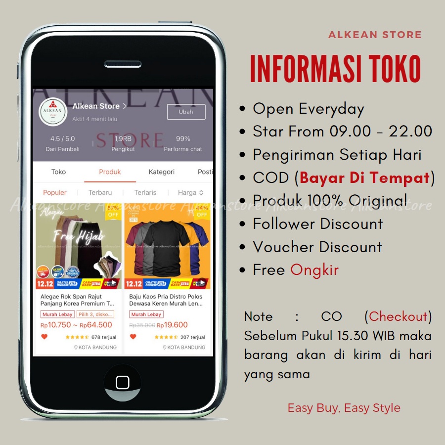 Alegae Baju Rajut Batwing Blouse Wanita Korea Premium Outer Tshirt Knitwear Original-7