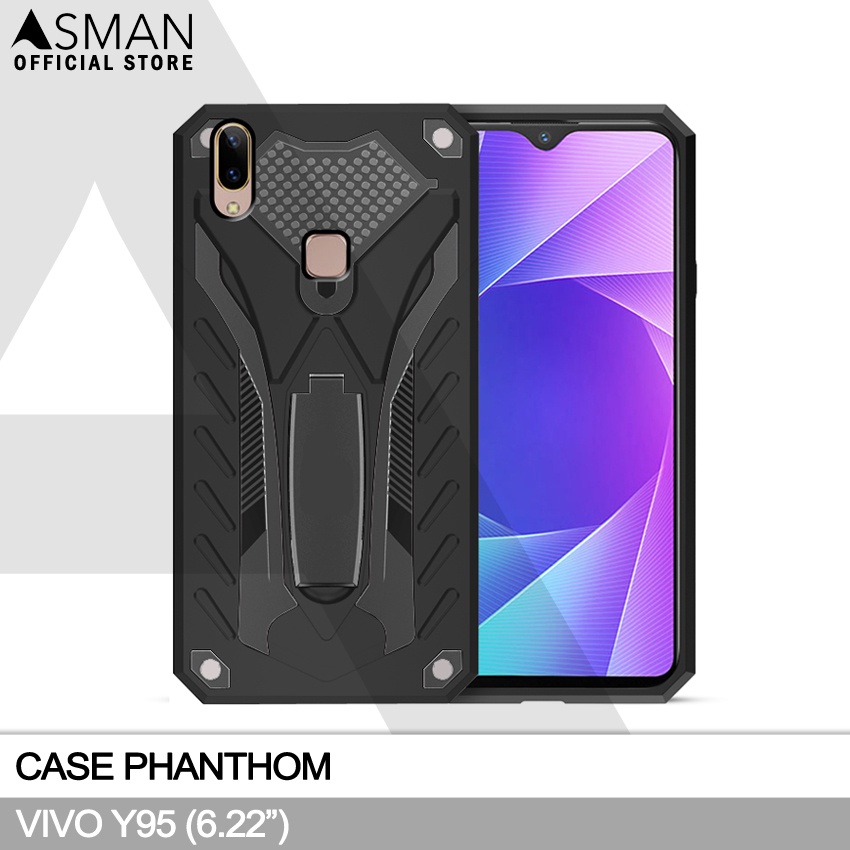 Hardcase Phantom VIVO Y95 | Transformer Kick Stand