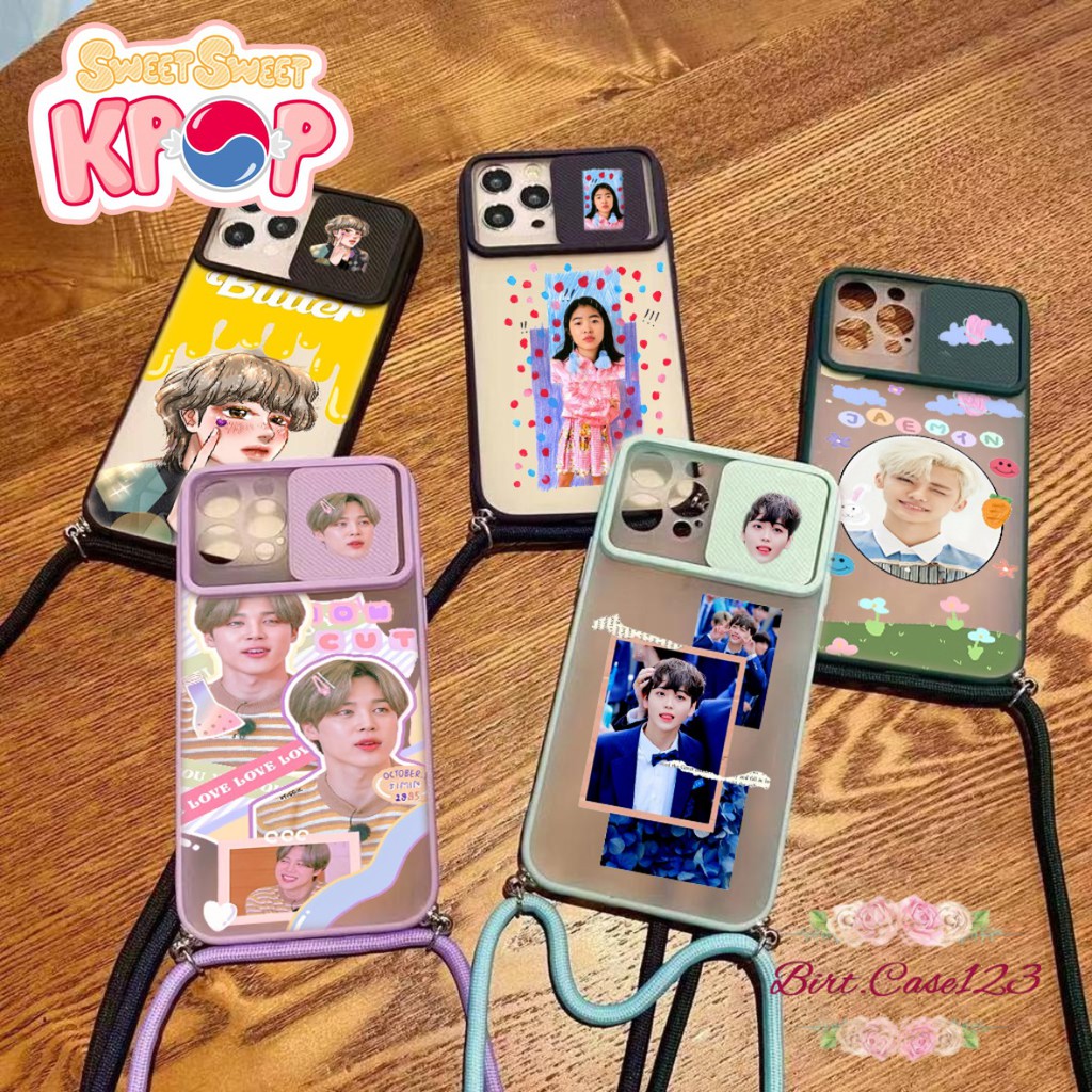 SOFTCASE SLINGCASE SLIDE PELINDUNG KAMERA SWEET SWEET SAMSUNG OPPO VIVO REALME IPHONE XIAOMI FOR ALL TYPE BC5748