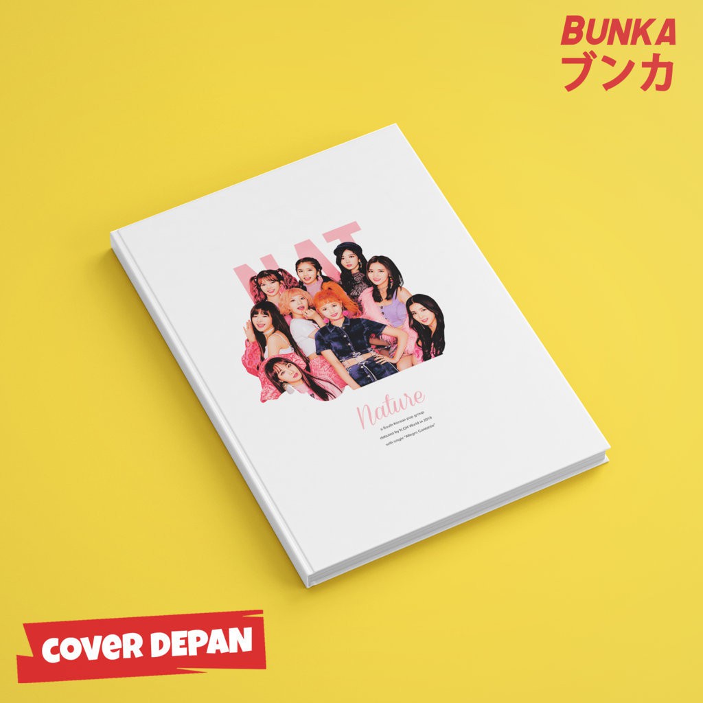 

Notebook KPOP Nature Korea Hardcover A5 Buku Tulis Catatan Note Agenda Planner Jurnal .