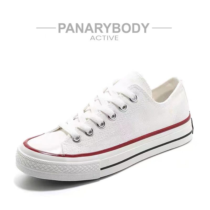 Sepatu Kanvas Unisex Casual Retro Pria Wanita Sneakers Canvas Unisex Panarybody