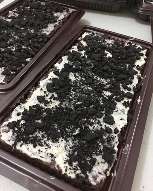 

Brownies vanilla oreo