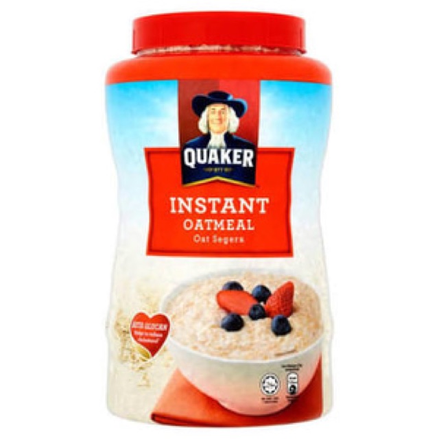 Quaker Oatmeal Instant Merah / Biru Shopee Indonesia