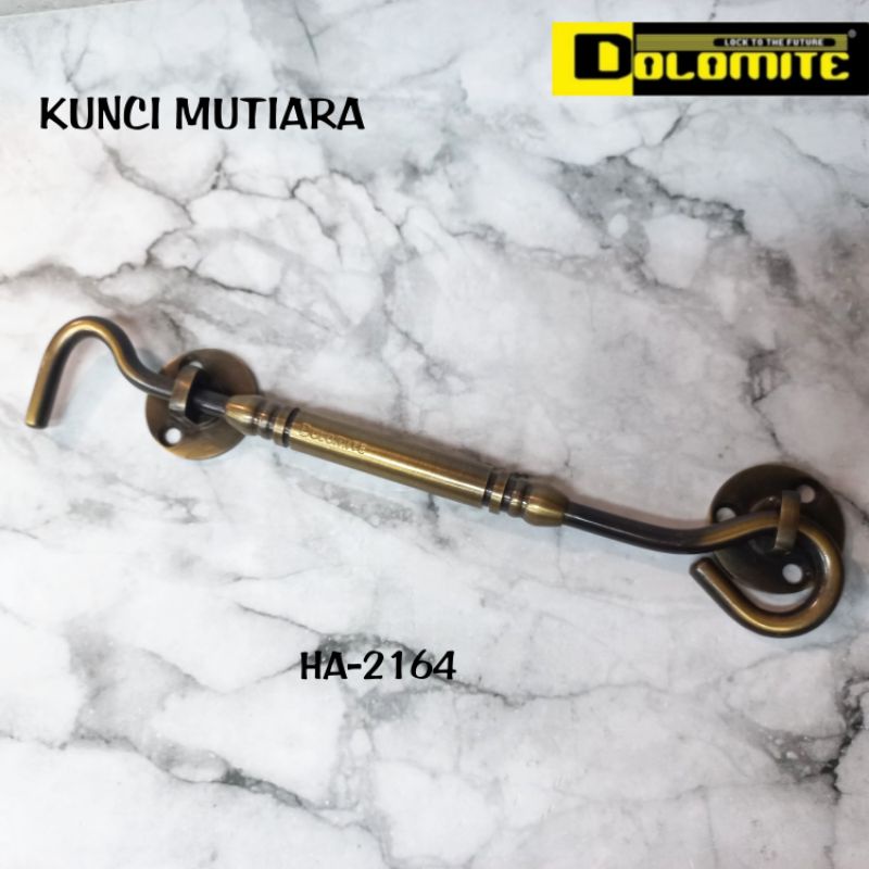 Hak Angin/Kait Jendela/Penahan Jendela 8inch AB Dolomite HA 2164