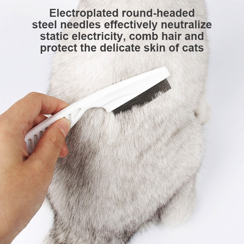 Sisir Kutu Kucing Anjing Pet Brush Grooming Hewan
