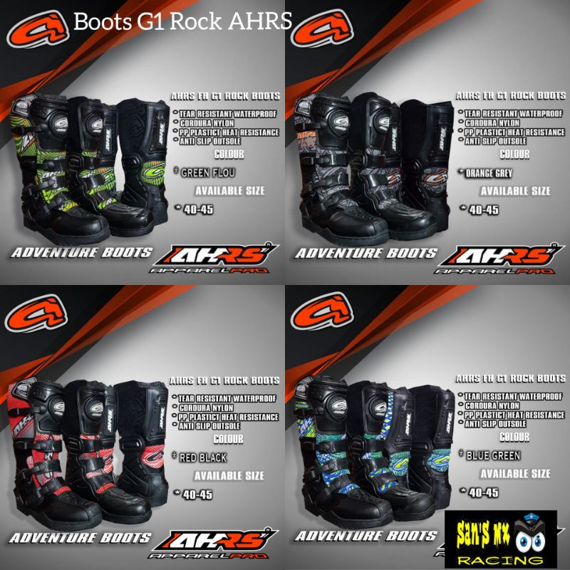 Sepatu Cross G1 ROCK AHRS Trail adventure