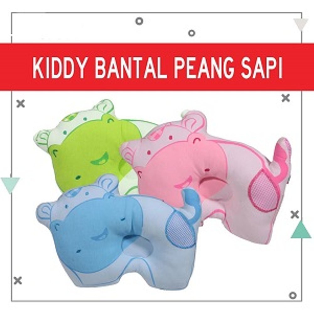 Kiddy bantal peang owl / cow / elephant