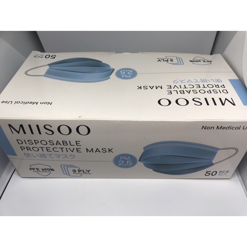 Masker Miisoo Biru