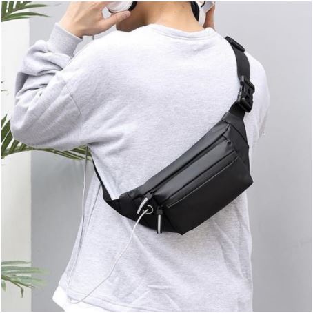 Tas Selempang Waistbag Tas Slempang Waist Bag Waisbag Waitsbag Weistbag Weisbag Pria Waterproof 2685